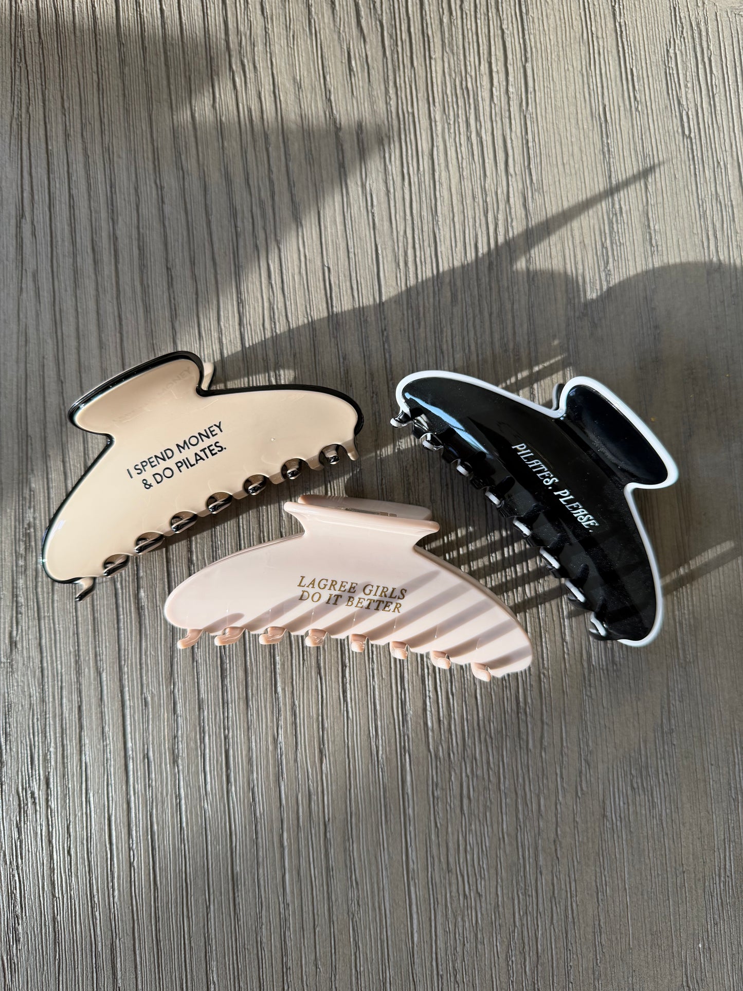 Pilates, Please Claw Clip