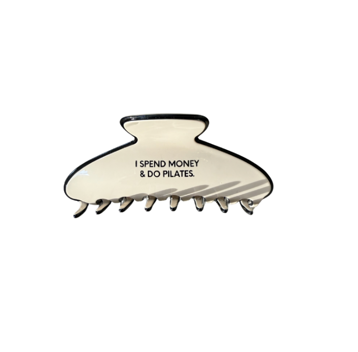 I Spend Money & Do Pilates Claw Clip