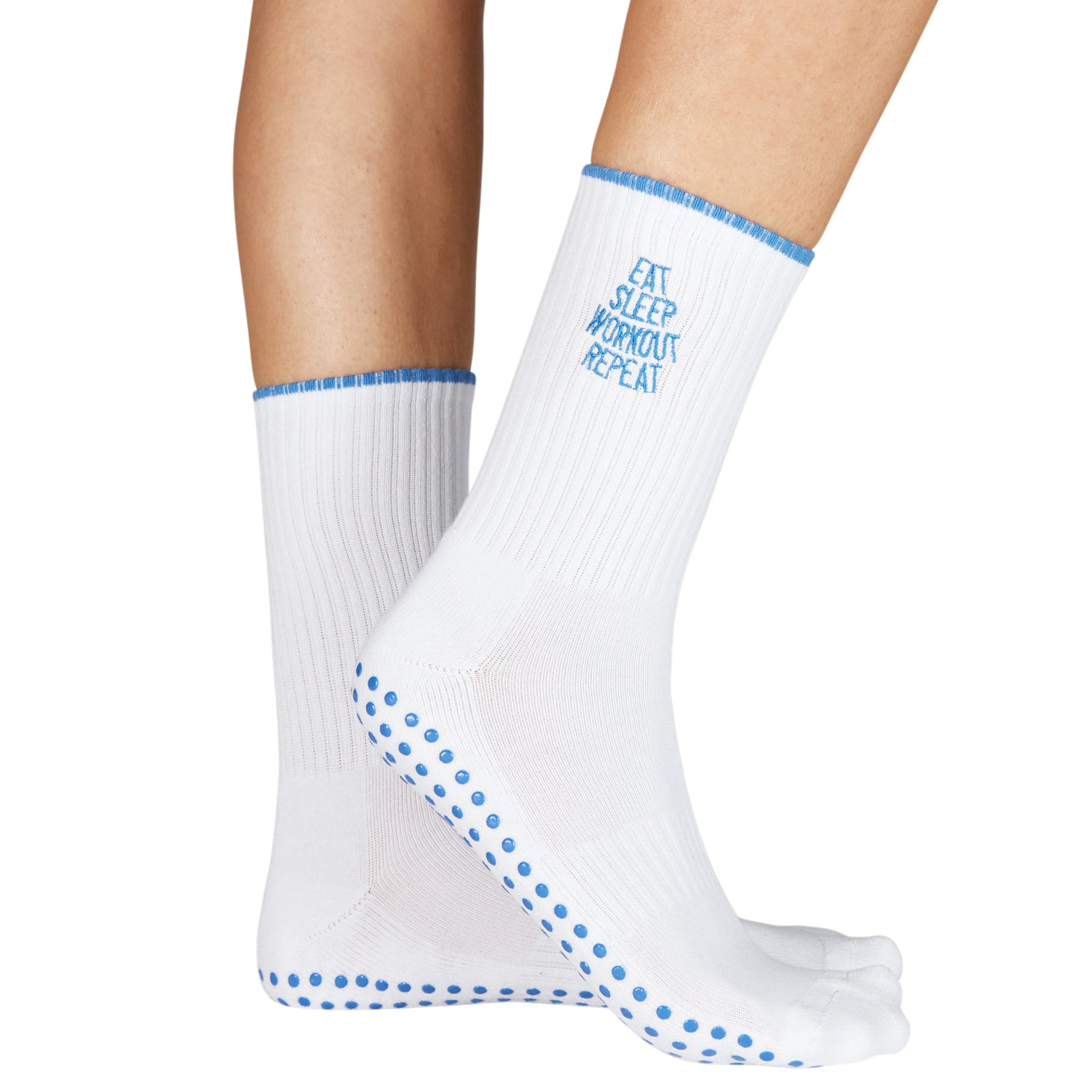 Eat, Sleep, Workout, Repeat Grip Socks - Main Image