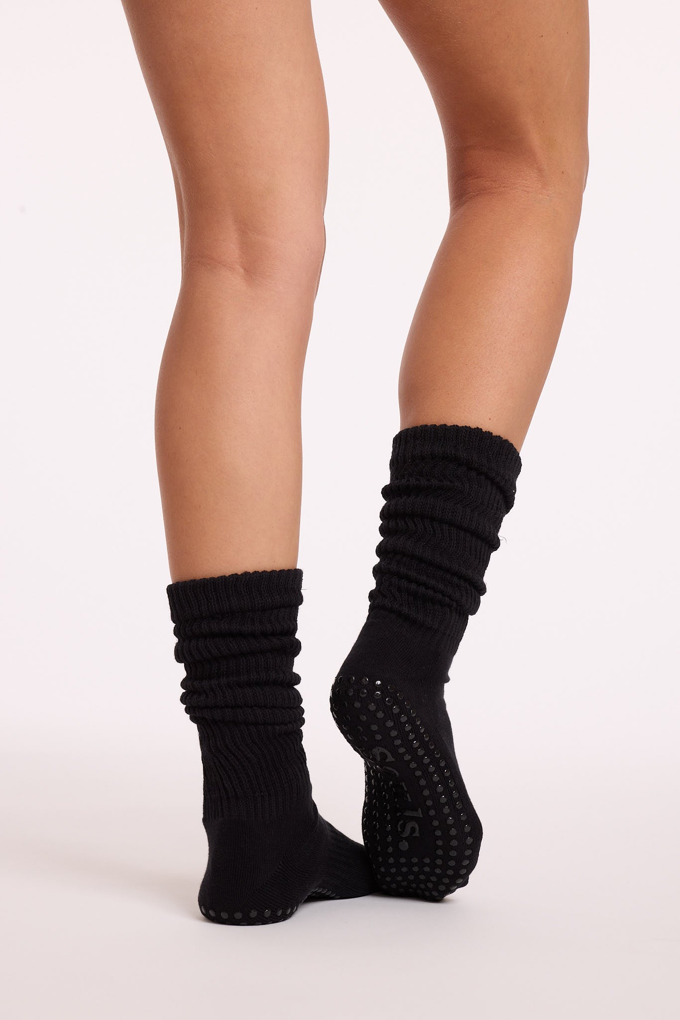 Black Cloud Grip Socks