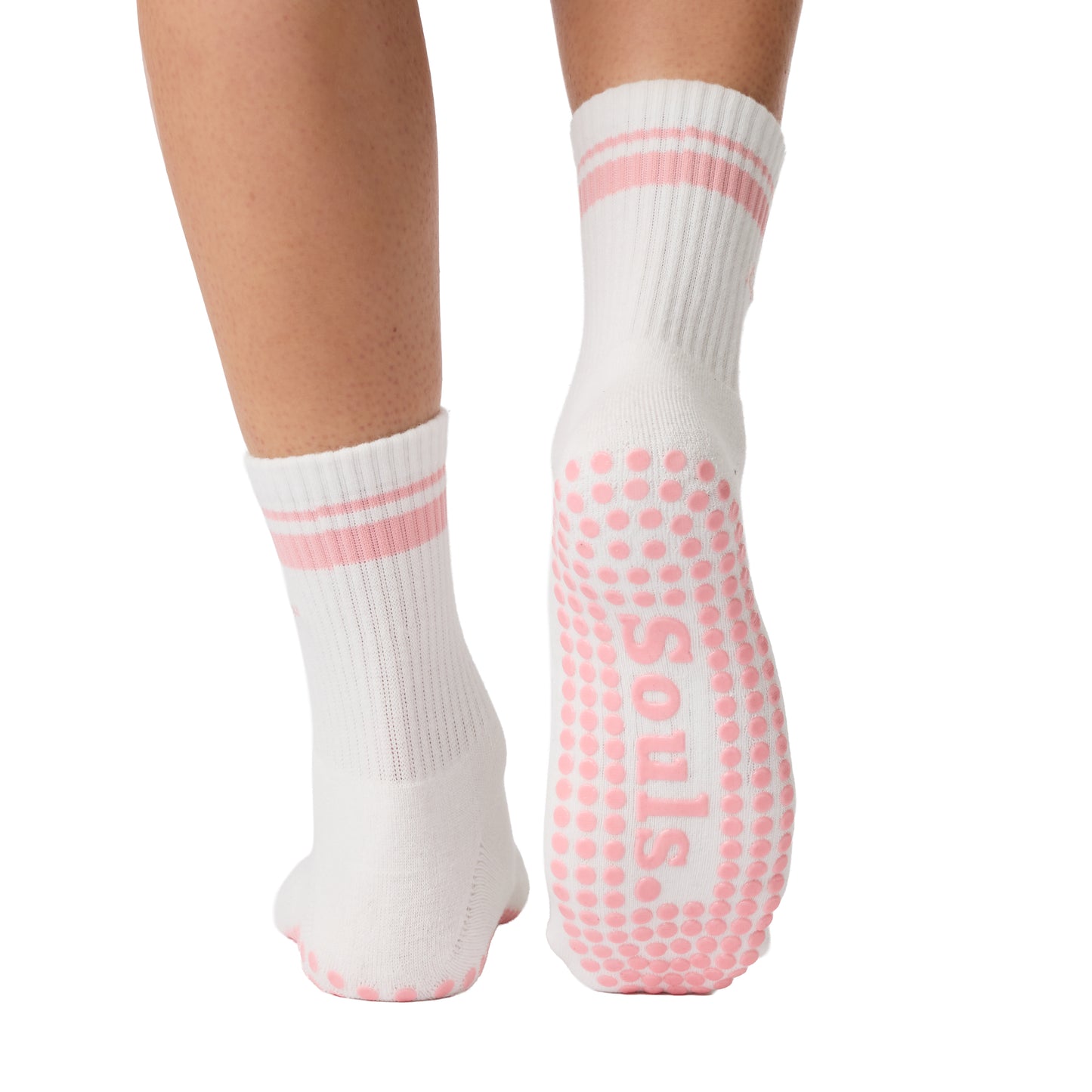 Pink Goal Digger Grip Socks