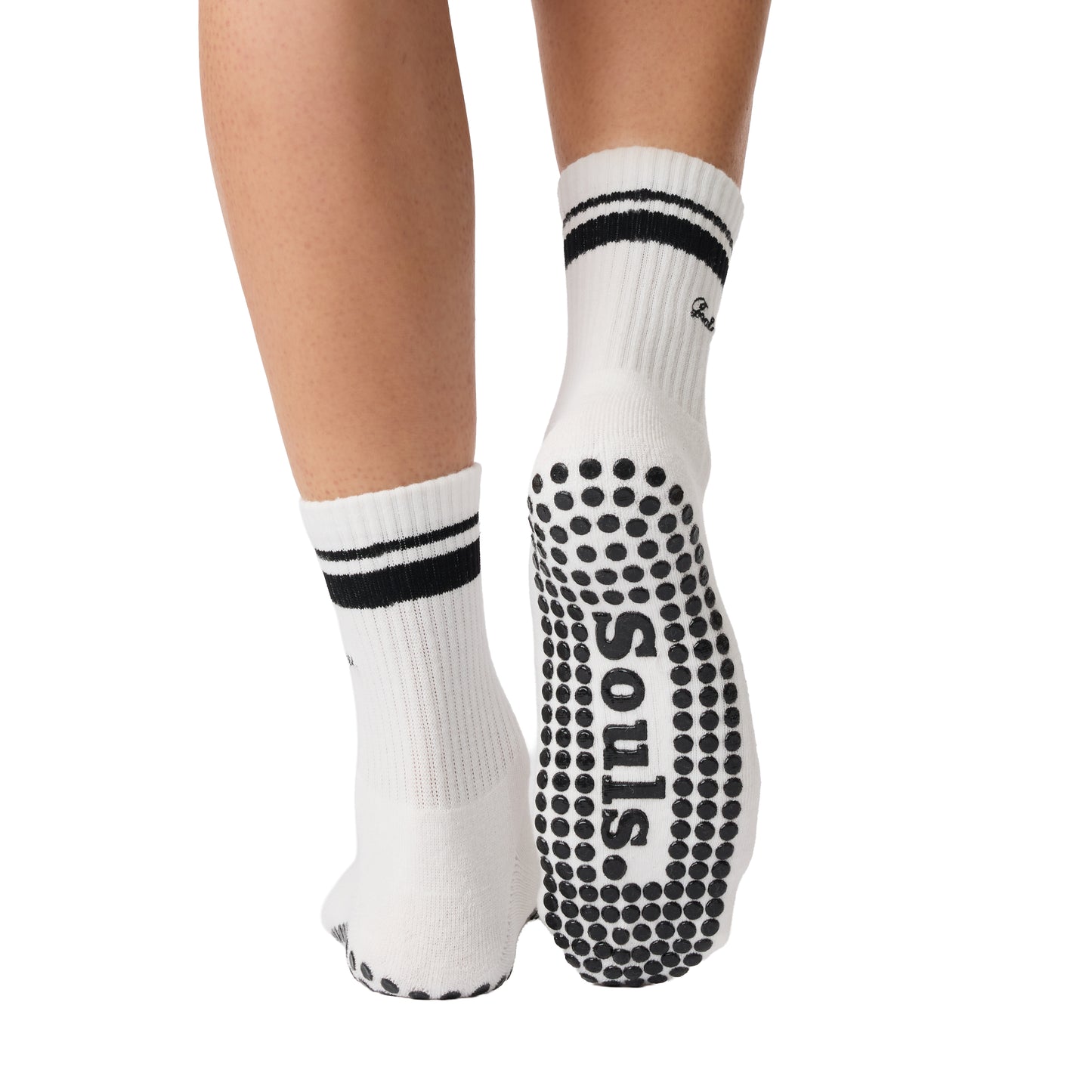 Black Goal Digger Grip Socks