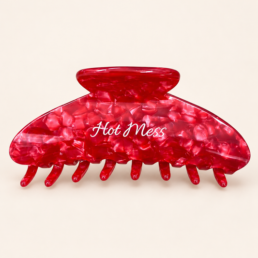 Hot Mess Hair Claw Clip