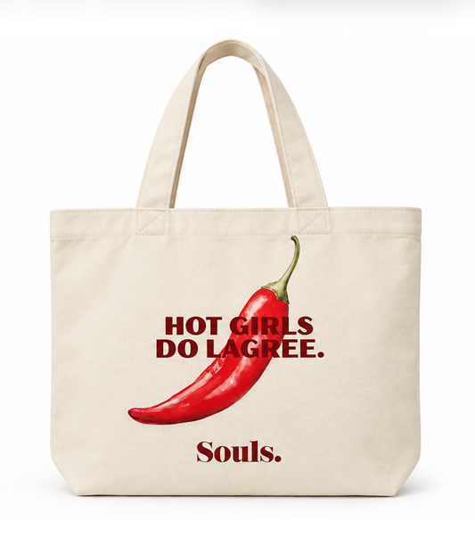 Hot Girls Do Lagree Tote Bag