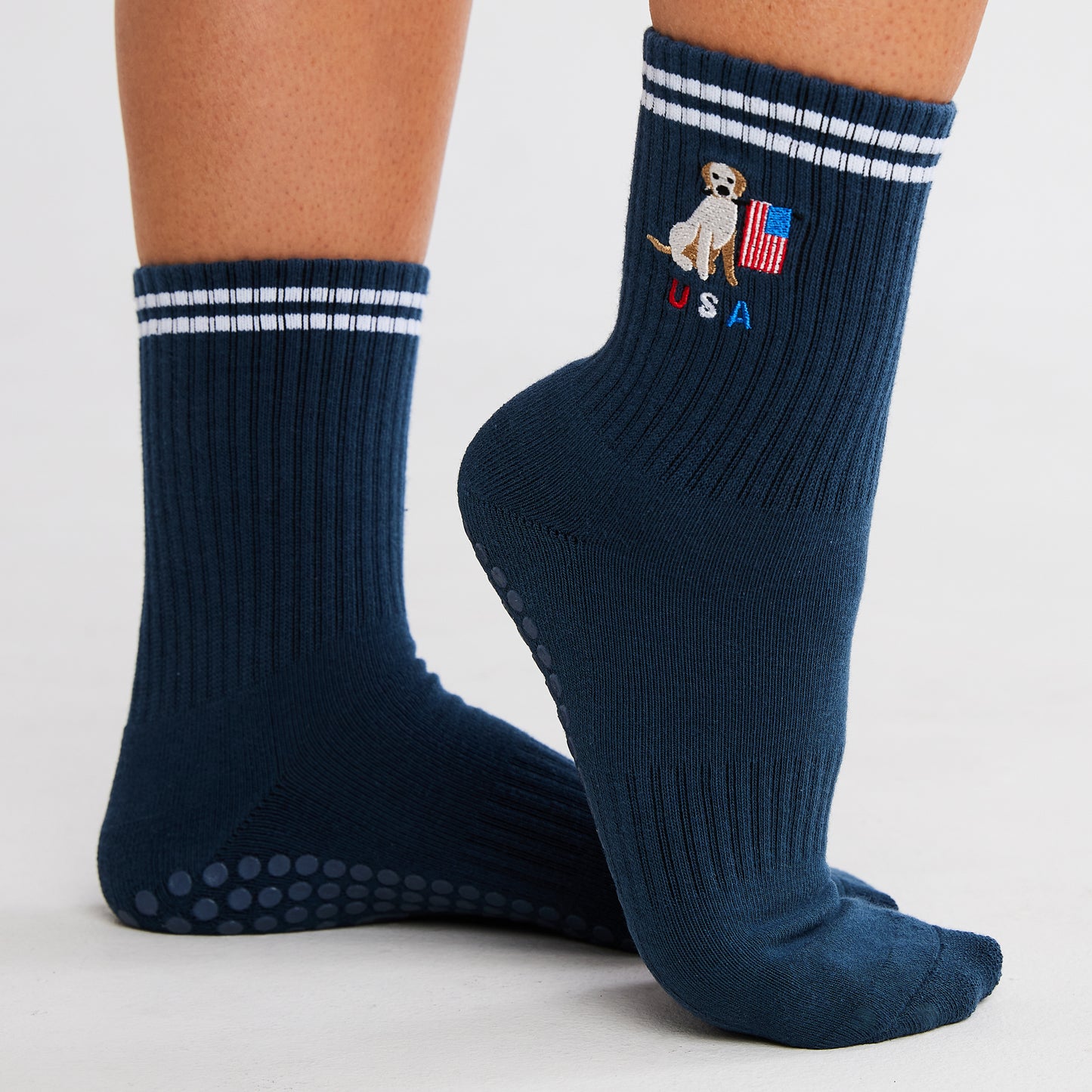 The USA Paw-triot Grip Socks